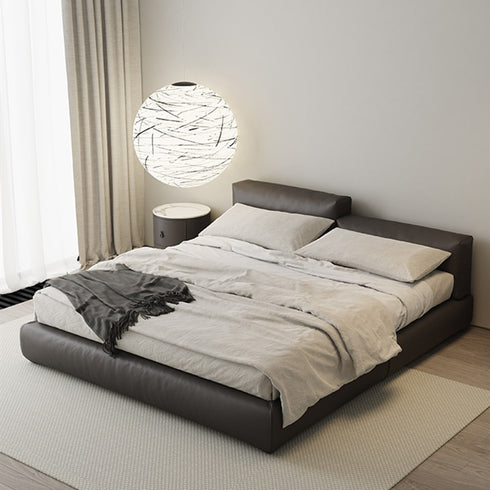 Joanna Technical Fabric Contemporary Minimalist Bed Frame