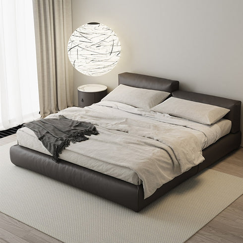 Joanna Technical Fabric Contemporary Minimalist Bed Frame
