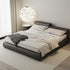Joanna Technical Fabric Contemporary Minimalist Bed Frame