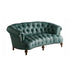 Jolie Velvet Fabric Arms Sofa Retro Loveseat Couch