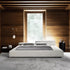 Jordy Modern Suede Fabric Bed Frame