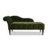 Jolian Green Velvet Recliner Loveseat Sofa Retro Daybed