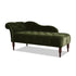 Jolian Green Velvet Recliner Loveseat Sofa Retro Daybed