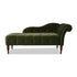 Jolian Green Velvet Recliner Loveseat Sofa Retro Daybed