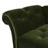 Jolian Green Velvet Recliner Loveseat Sofa Retro Daybed