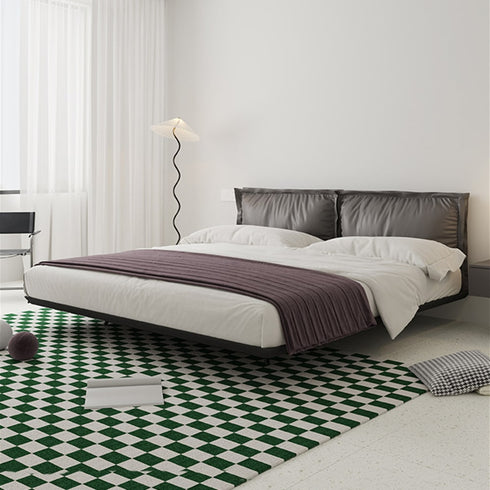 Karen Microfiber Leather Bed Frame