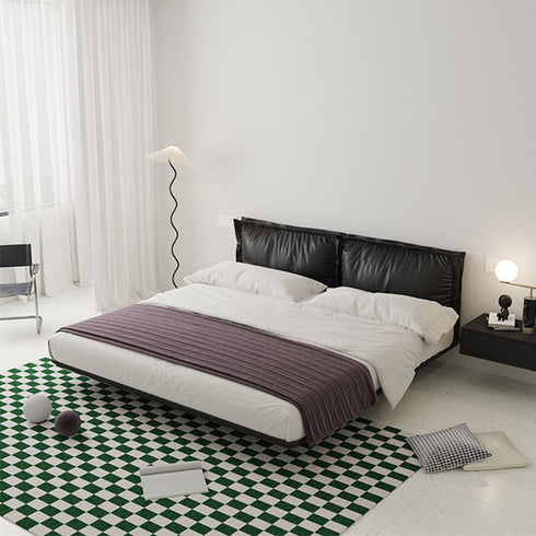 Karen Microfiber Leather Bed Frame