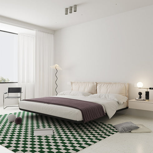 Karen Microfiber Leather Bed Frame