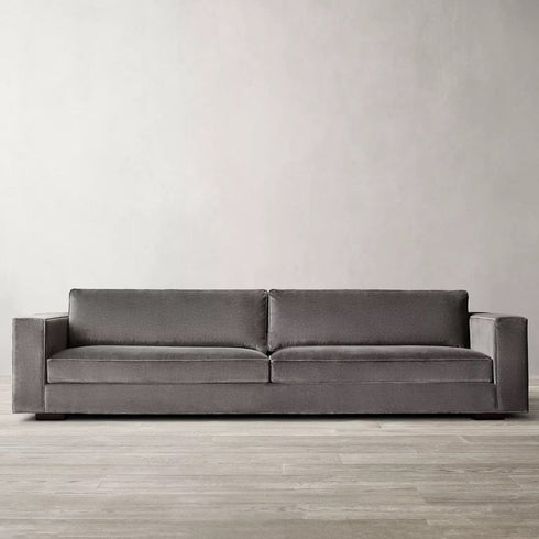 Theresa Velvet 3 Seater Sofa Arm Couch