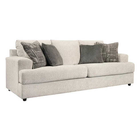 Viola Gray Fabric 3 Seater Sofa Armrest Couch