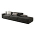 Kay Suede Fabric Cube Modular Sofa Minimalism Couch