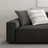 Kay Suede Fabric Cube Modular Sofa Minimalism Couch
