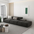 Kay Suede Fabric Cube Modular Sofa Minimalism Couch
