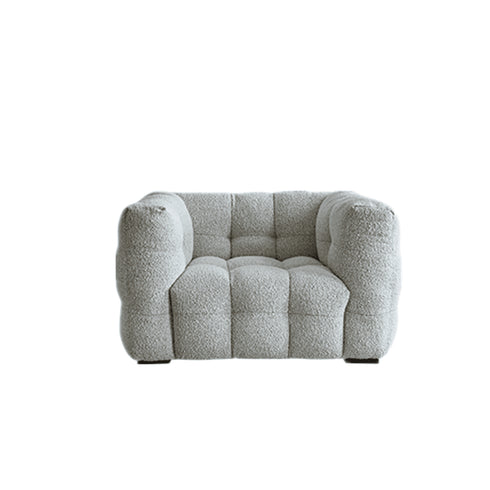 Leandro Boucle 4 Seater Sofa Modern Designer Couch for Contemporary Living Spaces