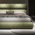 Loup Suede Fabric Upholstered Bed Frame