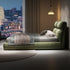 Loup Suede Fabric Upholstered Bed Frame