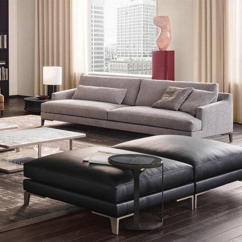 Merry Velvet 3 Seater Sofa Armrest Couch