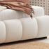 Nettie White Microfiber Leather Rabbit Shaped Bed Frame