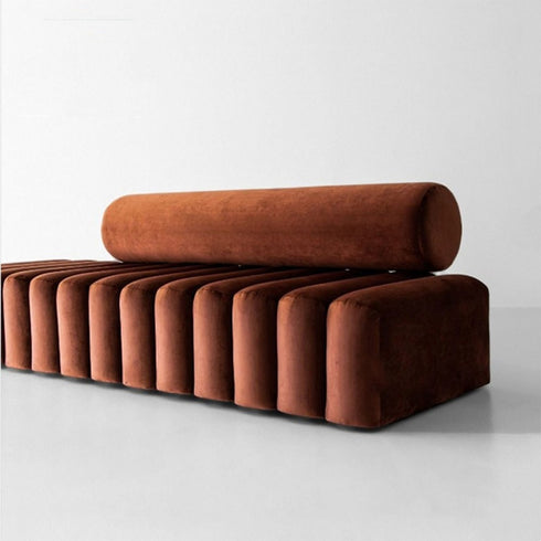 Nora Red Velvet 3 Seater Sofa Interior Upholstery Couch