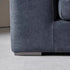 Robert Suede Fabric 4 Seater Sofa 2-Piece Couch
