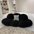 Ruth Fabric 3 Seater Sofa Cloud Shaped Couch