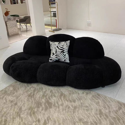 Ruth Fabric 3 Seater Sofa Cloud Shaped Couch