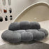 Ruth Fabric 3 Seater Sofa Cloud Shaped Couch