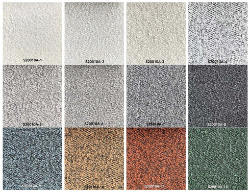 Leandro Boucle 3 Seater Sofa Modern Designer Couch for Contemporary Living Spaces