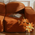 Skyla Velvet Loveseat Cube Sofa 2-Piece Couch