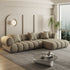 Temo Luxury Velvet Sectional Sofa With Chaise Lounge Couch