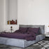Tessa Modern Suede Fabric Bed Frame