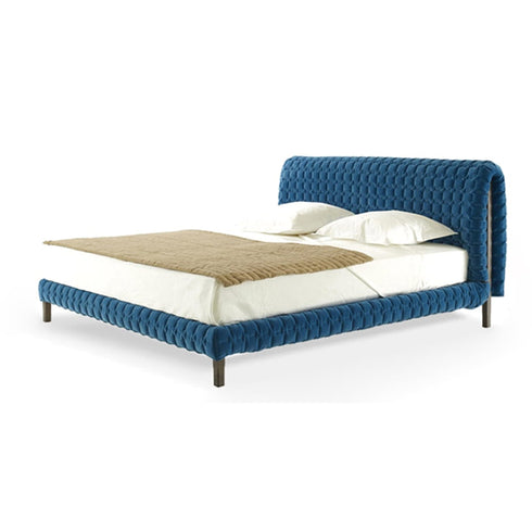 Tiara Luxury Velvet Fabric Bed Frame