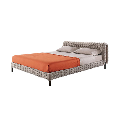 Tiara Luxury Velvet Fabric Bed Frame