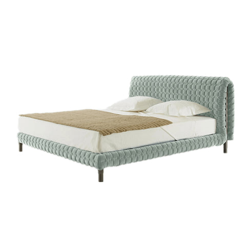 Tiara Luxury Velvet Fabric Bed Frame