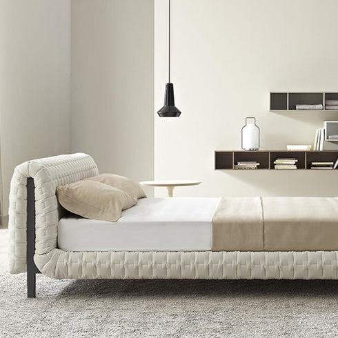 Tiara Luxury Velvet Fabric Bed Frame