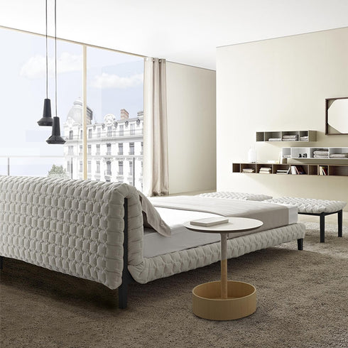 Tiara Luxury Velvet Fabric Bed Frame