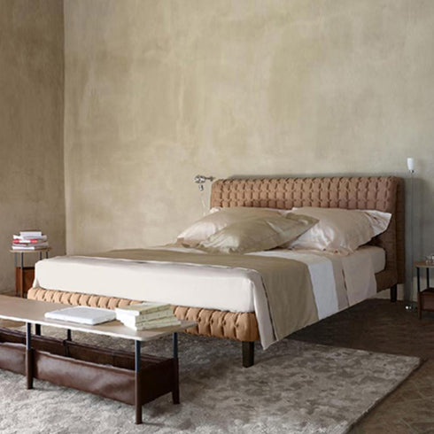 Tiara Luxury Velvet Fabric Bed Frame