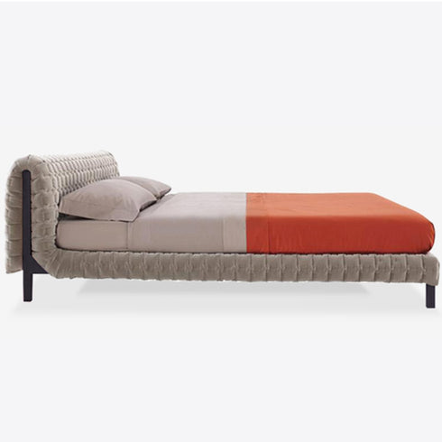 Tiara Luxury Velvet Fabric Bed Frame