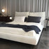Tory Velvet Fabric Luxury Adjustable Headboard Bed Frame