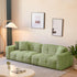 Venecia Velvet Fabric Loveseat Sofa 2-Piece Couch