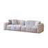 Venecia Velvet Fabric Loveseat Sofa 2-Piece Couch