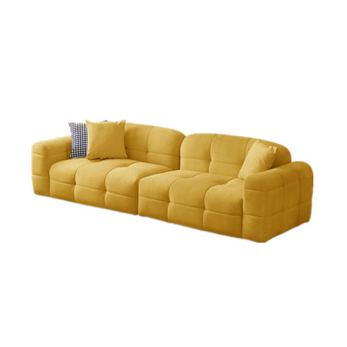 Venecia Velvet Fabric Loveseat Sofa 2-Piece Couch