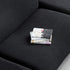 Walton Black Boucle 3 Seater Sofa 3-Piece Couch